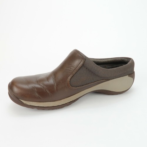 Zapatos mules Merrell Encore Q2 Slide Mesh para mujer de cuero marrón sin cordones talla 6 M - Imagen 2 de 12