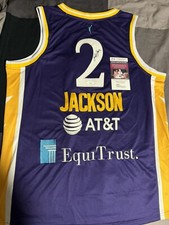 Rickea Jackson Signed Jersey Autographed Los Angeles Sparks #2 JSA COA Auto WNBA