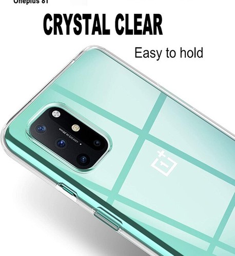 Étui de protection en TPU souple mince portable tactile naturel pour OnePlus 8T+ 5G - Photo 4/5