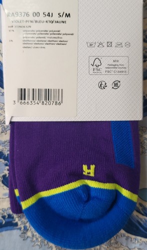 Lacoste Sport Paris Damen Söckchen Woven Crocodile Violet Blau EU 35-38 23€ - Bild 5 von 9