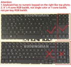 New UK 4-zone RGB Backlit keyboard For HP Omen 15-ek0000 15-ek1000 15t-ek000