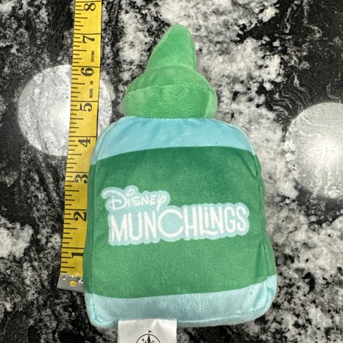 Disney Munchlings Plush Doll Street Food Tastziki Sauce Bottle Sidekick Buddy 7" - Picture 5 of 8