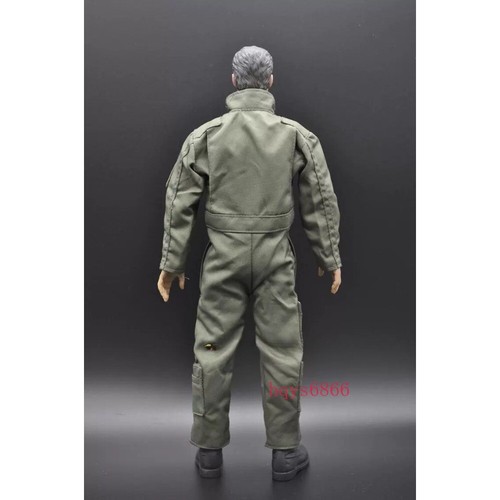 1/6 Scale Combat Jumpsuit Uniform Pilot Overalls Clothes Outfits 12" Male Figure - Picture 15 of 25