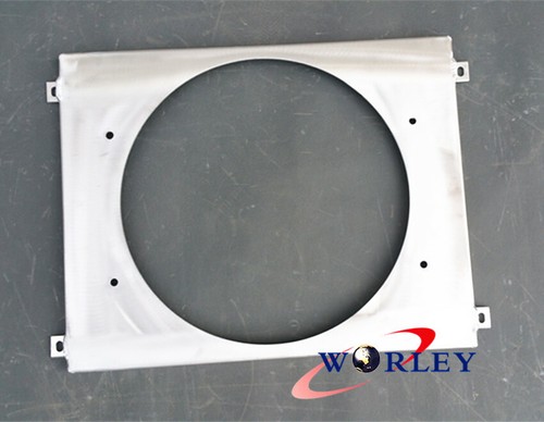 Aluminum Radiator Shroud+FAN For Jeep Grand Cherokee WJ WG 4.7L V8 1999 -2005 AT - Picture 4 of 5