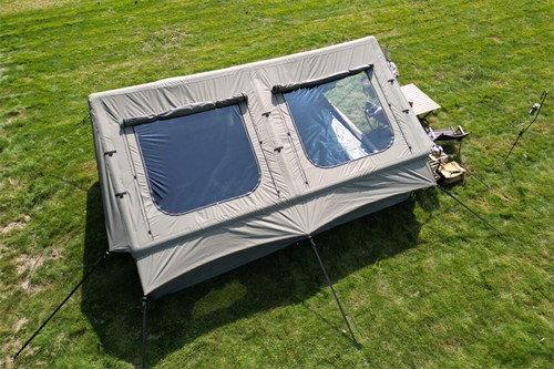 7-8 Person Inflatable Camping Tent w/ Hand Pump Air Glamping Tent Blow up Tent - Picture 13 of 15