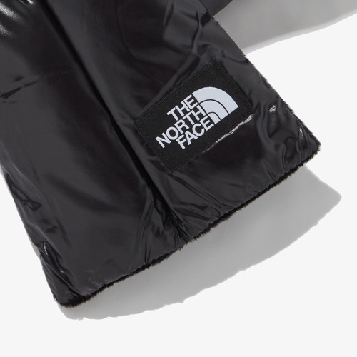 The North Face Korea Compact T-BALL Scarf, Muffler, Unisex, Black, 95x14(cm) - Picture 3 of 4