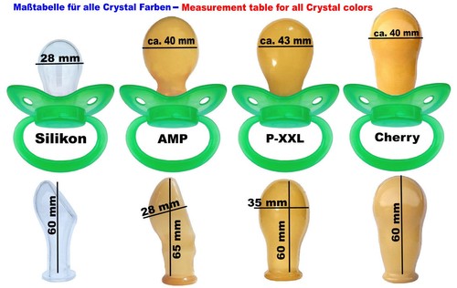 ++ABDL ADULT BIG PACIFIER "Chystal Dark Blue" Mundplatte 85 x 60mm-4 Varianten++ - Bild 3 von 3