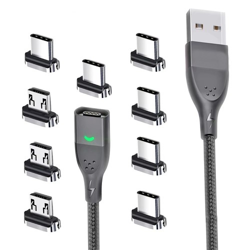 Starkes robustes USB-C / Micro USB Ladekabel für Samsung Android iPhone LG - Bild 1 von 27
