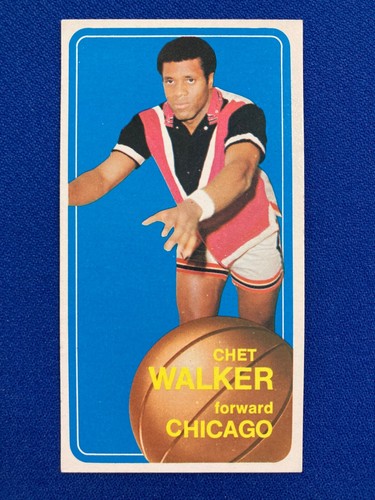 1970-71 TOPPS Basketball - Chet Walker - Bulls 60 - Picture 1 of 2
