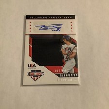 F105,969  2019 USA Stars and Stripes Silhouettes AUTO/199 Jerseys ZACH WATSON