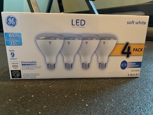 4-Pack-GE-LED-Light-Indoor-FLOODLIGHT-65W-BR30-Dimmable-Soft-White-USA-SHIPPED