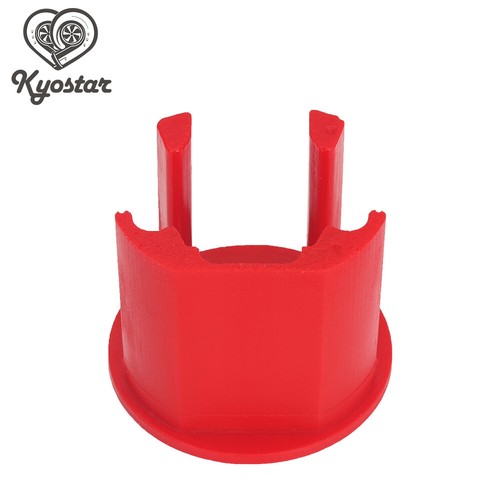 Dog Bone Engine Mount Insert Kit For Euro Vw Golf Gti Mk5 Mk6 2.5L 2.0T Red - Picture 3 of 4