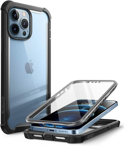 i-Blason for iPhone 13 Pro 6.1 inch, Dual Layer Rugged Clear Bumper Ares Case - Picture 1 of 24