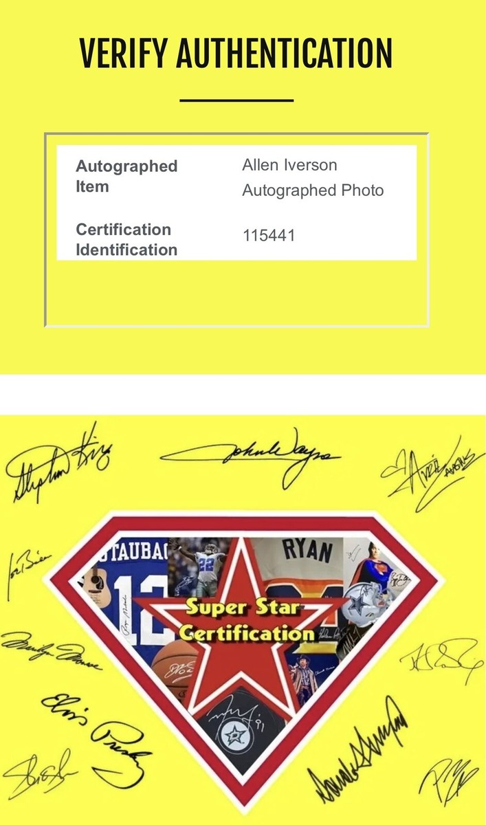 ALLEN IVERSON SPECTRA PSA10 ジャージナンバー Allen Iverson Spectra Psa10 Jersey Number rare limited | eBay