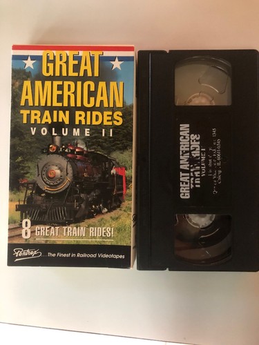 Pentrex zwei Video VHS Bandset Great American Train Ride Band 1 und 2 - Bild 6 von 12