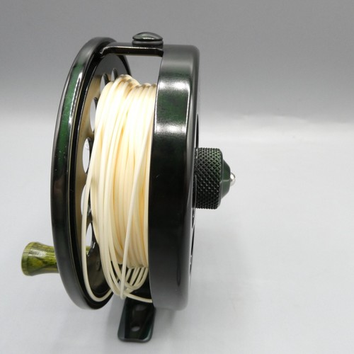 "Fly logic FLO 789 Mulinello da pesca + Borsa/Scatola Originale Linea Documenti Inutilizzati 3 1/2" - Foto 6 di 12