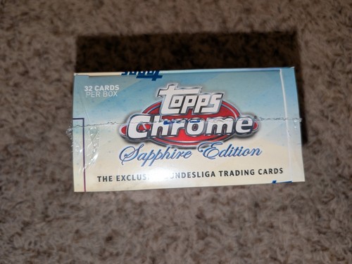 2020-21 Topps Chrome Bundesliga Sapphire Box Soccer Football Factory Sealed NEU - Bild 3 von 6