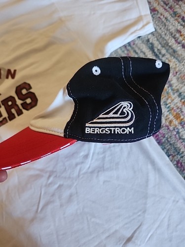 Wisconsin Timber Rattlers Bergstrom SGA Adjustable Hat Adult & XL Shirt - Picture 4 of 7