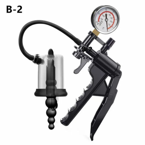 Manual Model Pump Vacuum Sucking Massage Prostate Pump Man Women Couples Flirt - Picture 17 of 24