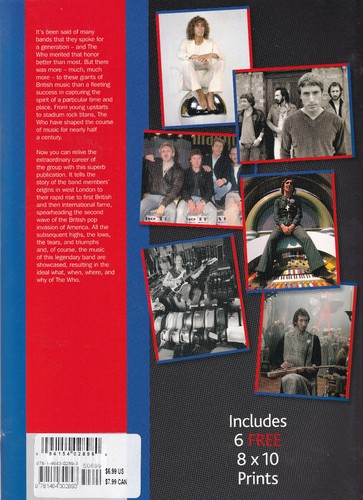THE WHO: 50TH ANNIVERSARY OF THE BRITISH INVASION (2012 Book and 6 Prints(Z9) - Foto 2 di 2