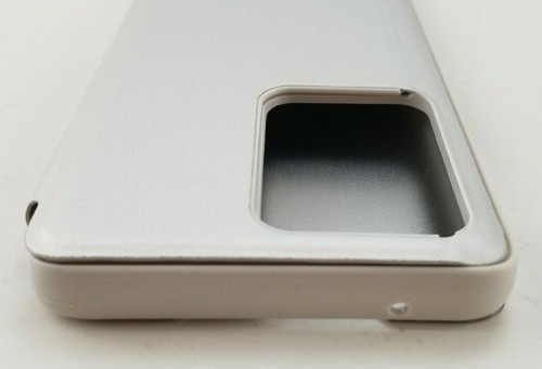 For Samsung Galaxy S11 Plus S20 Ultra Case Mirror View Leather Flip Stand Cover - Afbeelding 10 van 12