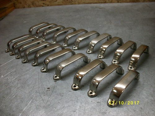 20 x MÖBELGRIFF SCHUBLADENSCHRANK WERKSTATT SCHRANK GRIFF RETRO NICKEL LOFT - Bild 1 von 7