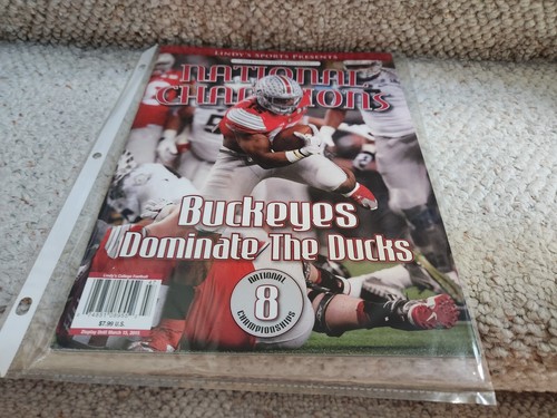 The Ohio State Buckeyes 2014 Commemorative Championship Books! Lindy's/Dispatch! - Picture 17 of 24