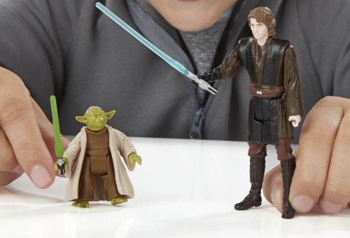 STAR WARS LA VENDETTA DEI SITH CONFEZIONE DA 2 MISSIONI FORESTALI ANAKIN SKYWALKER E YODA - Foto 4 di 6