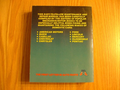 3 Antique Car Service Manuals from the 1980s, Fine Binding and American. - Bild 3 von 7