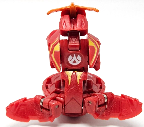 Bakugan Battalix Red Pyrus Dragonoid 770G Battle Brawlers w/ Card - Picture 4 of 6