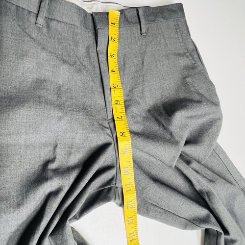 Chaps Girls  Size 16 Husky Gray Dress Pants - Picture 7 of 14