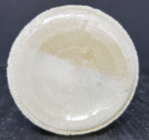 Vintage Zucker Milchglas Stumpen Junge und Mädchen mit Regenschirm Neu aus altem Lagerbestand - Bild 7 von 9