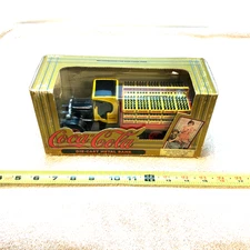 VINTAGE 1994 ERTL DIECAST COCA-COLA DELIVERY TRUCK METAL COIN BANK