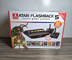 Atari Flashback 9 Gold Console with 120 Built-in Games + Flashback 5 (Read)