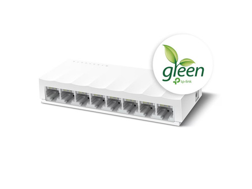 TP-LINK LiteWave Switch LS1008, FastEthernet, unmanaged, 8-port - Bild 2 von 5