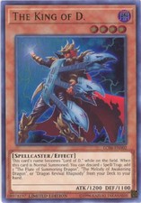 Yu-Gi-Oh Card - LC06-EN002 - THE KING OF D. (ultra rare holo) - NM