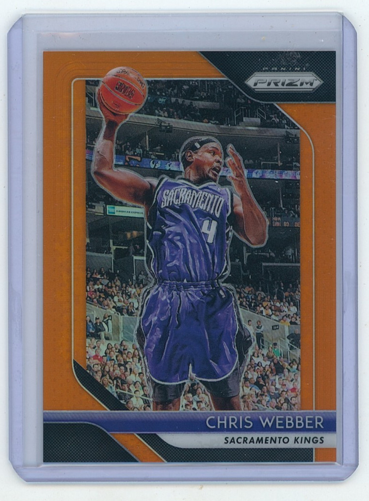 2018 -19 Panini Prizm Chris Webber Orange Prizm 17/49