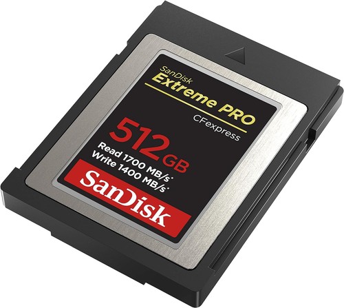 Sandisk Extreme Pro - Flash Memory Card - 512 Gb - Cfexpress NEW - Picture 3 of 3