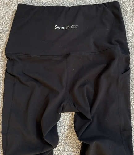 Sweetflexx Damengröße 6 schwarze kompressionsbeständige Leggings (A7) - Bild 13 von 14