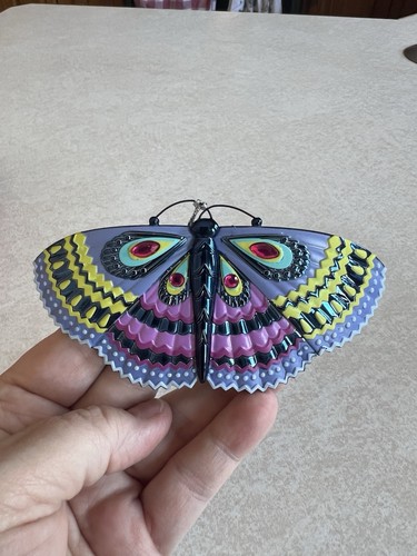 HALLMARK BRILLIANT BUTTERFLIES #8 SERIES 2024 CHRISTMAS ORNAMENTS BUTTERFLY - Picture 3 of 4