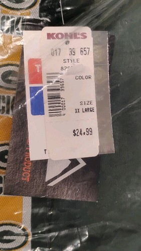 Vintage Green Bay Packers Game Day Turbo Zone gefütterte Windbreaker Hose Gr. XXL - Bild 5 von 5