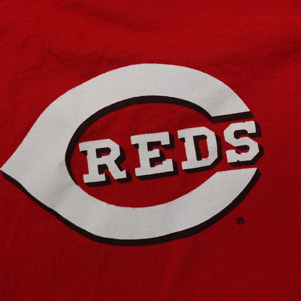 辛辛那提红人队衬衫男式 M 红色美国职棒大联盟棒球 Joey Votto 19 短袖 T 恤 — 第 4/4 张图片