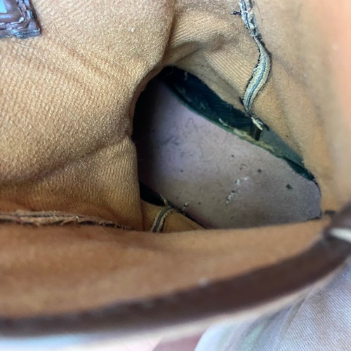 Ariat Fatbaby Cowboystiefel braun Wildleder geprägt Strauß Größe 6B - Bild 11 von 15