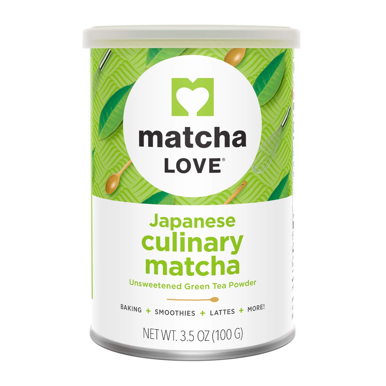 Matcha Love Culinary 3.5 Ounce Finely Milled (Pack of 1) 