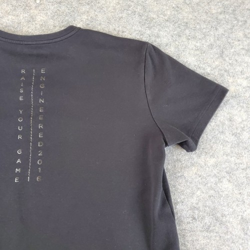 MSX By Michael Strahan Shirt Men Extra Large Black Crew Neck Short Sleeve Casual - Picture 12 of 15