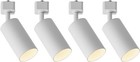 GU10 Track Lighting Heads H Type White LED Track Light Heads Compatible with Hal