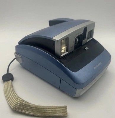 Vintage Polaroid One600 Blue 100mm Auto Focus Untested