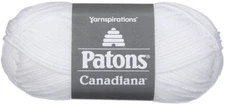 Spinrite 244510-10005 Canadiana Yarn - Solids-White
