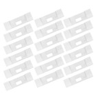  24 Pcs Blind Repair Tabs Accessories for Vertical Blinds Metal Vane Saver