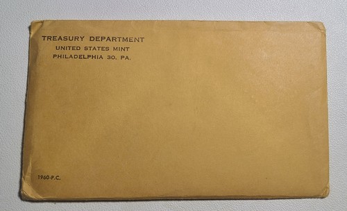 1960 USA Mint Proof Set, versiegelt, ungeöffnet in OGP